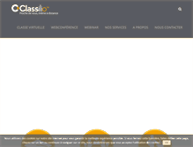 Tablet Screenshot of classilio.com